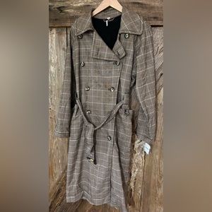 Free people Cecilia trench coat - New with tags! XS